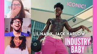 Italians React to Lil Nas X, Jack Harlow - INDUSTRY BABY (Official Video) | eng. cc