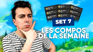 LES COMPOS DE LA SEMAINE TFT : 3 COMPOS POUR RUSH LE SET 7 !!