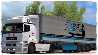 Euro Truck Simulator 2 камаз 5490 пакатушки