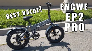 Best Value Folding Fat Tire eBike | ENGWE EP-2 PRO 🚲