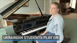 After three months of war, Ukrainian music students play on in Ireland