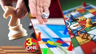 🧲 Magnetic 3 in 1 Board games review and BD price. 🎲Ludo, 🐍🪜Snakes and Ladders, ♟️Chess. #khelaghor