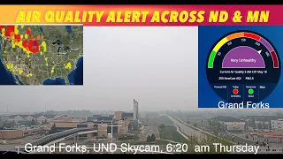 Air Quality Alerts Across North Dakota & Minnesota