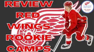 REVIEWING DETROIT RED WINGS GAME 1-2 ROOKIE CAMP