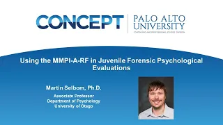 MMPI-A-RF in Juvenile Forensic Psychological Evaluation | Self-paced program with Dr. Martin Sellbom