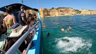 Portugal - Best Dolphin Watching and Benagil Caves (Praia Da Rocha, Boat Tour)