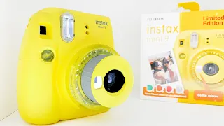 Fujifilm INSTAX MINI 9 - Unboxing Yellow Camera