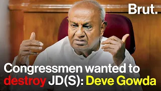 Congressmen wanted to destroy JD(S): Deve Gowda