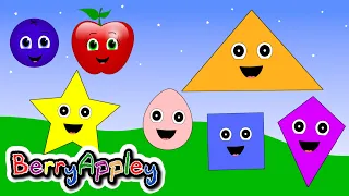 Shapes Song for Kids | Learn Shapes | Hide and Seek | Part 1