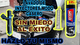 LAVADO DE INYECTORES MODO CASERO