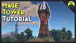 How To Build A Mage Tower In Minecraft! [Tutorial]