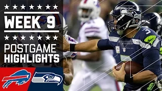 Bills vs. Seahawks | NFL Week 9 Game Highlights