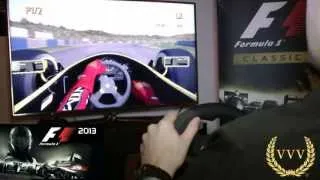 F1 2013 Classic Jerez Practice Gameplay