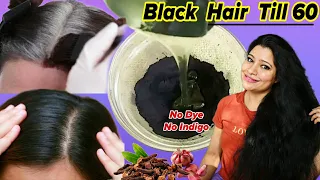 Black Hair Till 60:This Black Oil & Black Shampoo Makes Hair black Naturally ।Garima Singh।