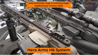 Internationale Jagd & Schützentage Grünau 2023: Das Hera Arms H6 System.