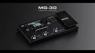 Nux MG 30 - Drive, Clean, Reverb, Chorus, Delay, Tremolo, Shimmer in One Song