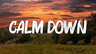 Rema, Selena Gomez - Calm Down (Lyrics) || Another banger Baby, calm down, calm down