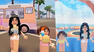 Día de playa 🏝️ Roblox Roleplay.