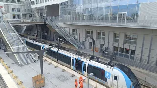 RER E : La première essais du prolongement à la gare de Nanterre la Folie