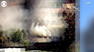 WEB EXTRA: Massive Fireworks Explosion In Ontario, CA Neighborhood