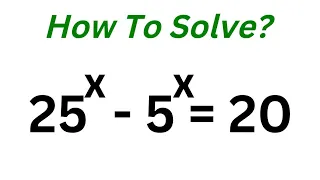 Math Olympiad Problem X=? | Fast Method!!!