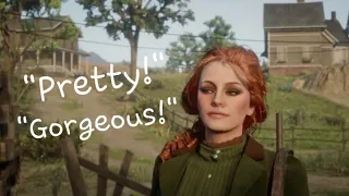 Red Dead Online How To Create A Cute Freckled Red Head Female Character