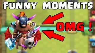 Ultimate Funny Moments & Fails Compilation  Clash Royale Montage