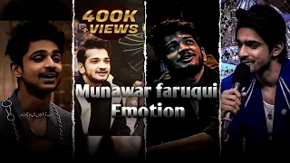 Munawar faruqui emotional shayari 💔😔 heart touching lines 💔 Best shayari collection