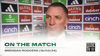 🎙 Brendan Rodgers On The Match | Celtic 3-1 St Johnstone