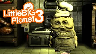 LittleBIGPlanet 3 - Little Nightmares Cook - Kiss the Cook [ONOR67] - PS4 Gameplay