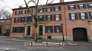 274 Benefit Street #2, East Side of Providence, RI 02906