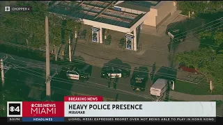 Reported shooting at Miramar gas station