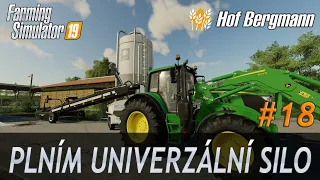 FS19 CZ - HOF BERGMANN # 18 | aplikace VÁPNA a plnění UNIVERZÁLNÍHO SILA | Let's Play [HD]