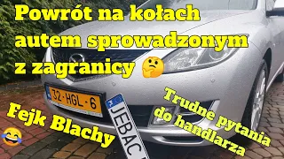 Trudne pytania do handlarza 🤓 ‼️ ✅ Odcinek 1 ✅ CZY MOŻNA WRACAĆ NA KOŁACH AUTEM Z ZAGRANICY 🤔⁉️