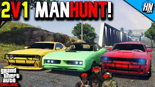 DUKES vs HELLFIRE MANHUNT! ft. @gtanpc @twingoplaysgames