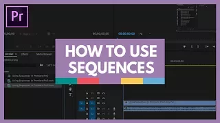 How to Use Sequences in Premiere Pro - for Newbs!