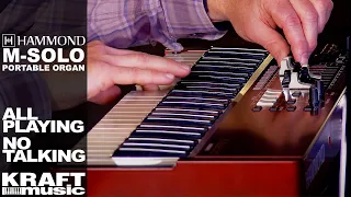 Hammond M-solo Organ - All Playing, No Talking