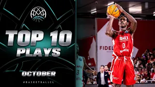 Top 10 PLAYS | October | Basketball Champions League 2022-23