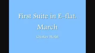 First Suite in E-flat: March