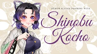 🦋 Shinobu Trains Your Breathing 🦋 Demon Slayer ASMR Roleplay