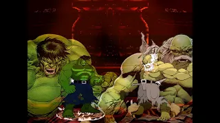 Hulk 2008-/VS/-Maestro Hulk /MUGEN/