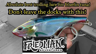 The absolute best trolling lure for bluefin tuna! Don’t leave the docks without it!
