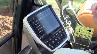 Hyundai HX Excavator Series Features New Interactive Touchscreen Cluster Monitor