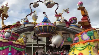 Disneyland Parade at Tokyo's Disneyland - Beauty and the Beast.