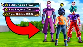 Dragon Ball Xenoverse 2 - New CAC SSGSS Kaioken & Pure Progress Awoken Skill Training