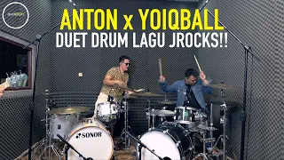 YOIQBALL DAN ANTON DUET DRUM LAGU JROCKS