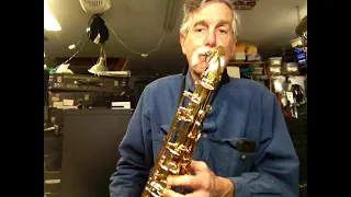 Yamaha YTS-875 tenor sax #1523 demo