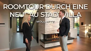 Roomtour durch eine moderne Mollwitz Stadtvilla - Tipps für den Neubau