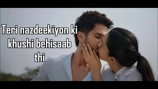 BEKHAYALI LYRICS | Kabir Singh | Shahid Kapoor,Kiara Advani |Irshad | Sachet Tandon |