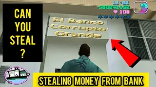 How to rob a Bank in Gta Vice City? | Gta Vice City robbery